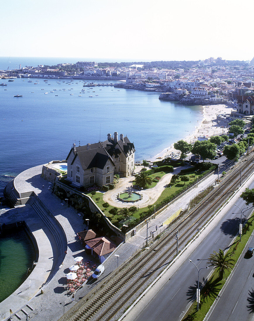 Praia de duquesa, Estoril coastline, Portugal.