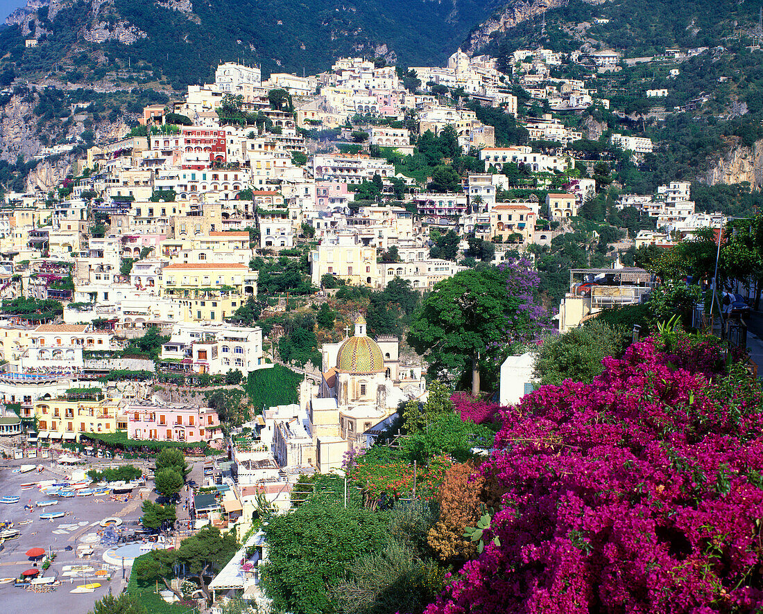 Positano, Amalfi coastline, Italy.