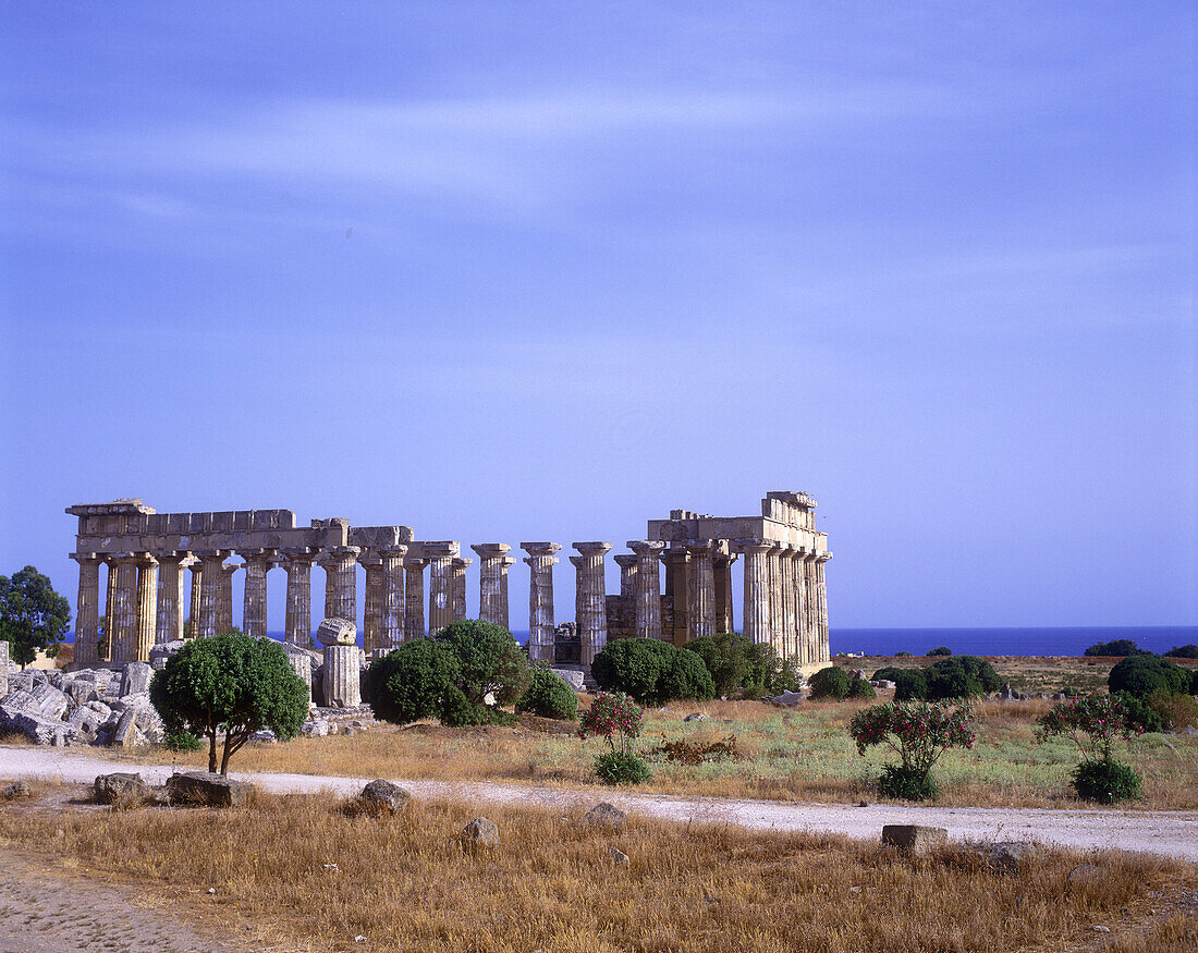 Greek ruins, Selinunte, Sicily, Italy.