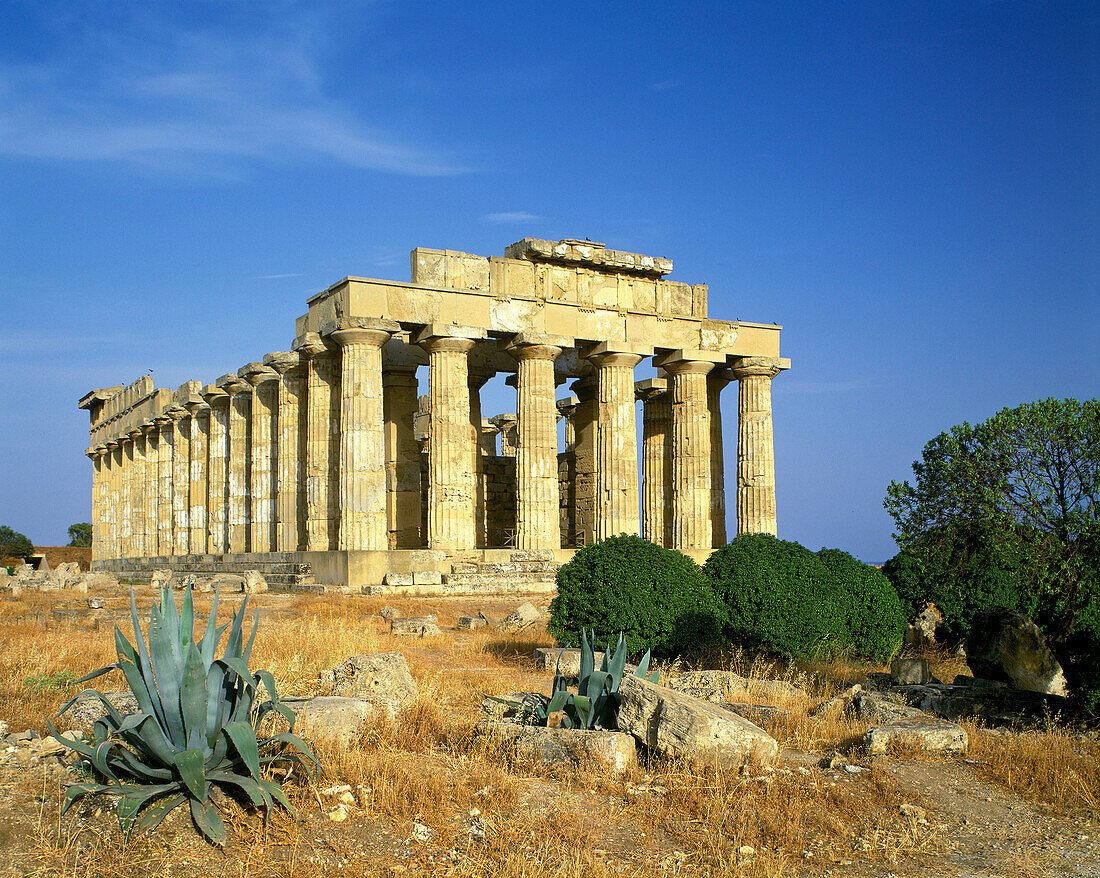 Greek ruins, Selinunte, Sicily, Italy.