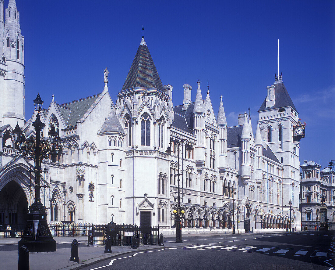Royal courts of justice, Strand, London, England, U.K.