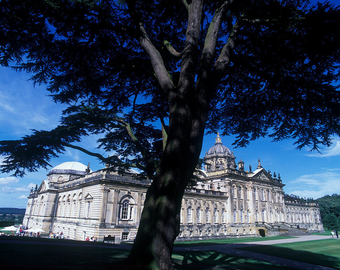 South facade, Castle howard, Yorkshire, England, U.K.