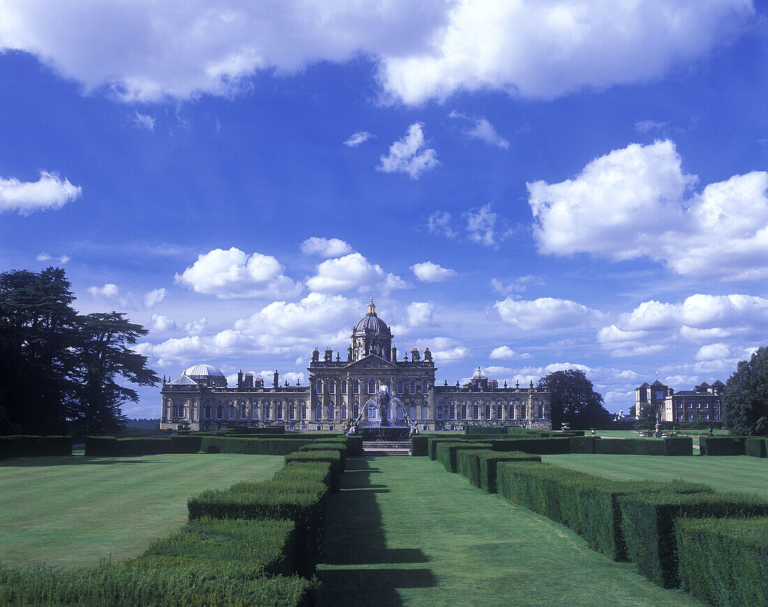 South facade, Castle howard, Yorkshire, England, U.K.