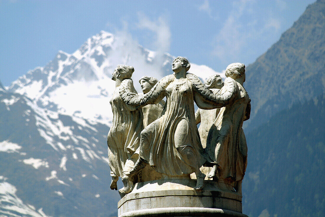 Theatre, detail. Merano. Trentino-Alto Adige, Italy