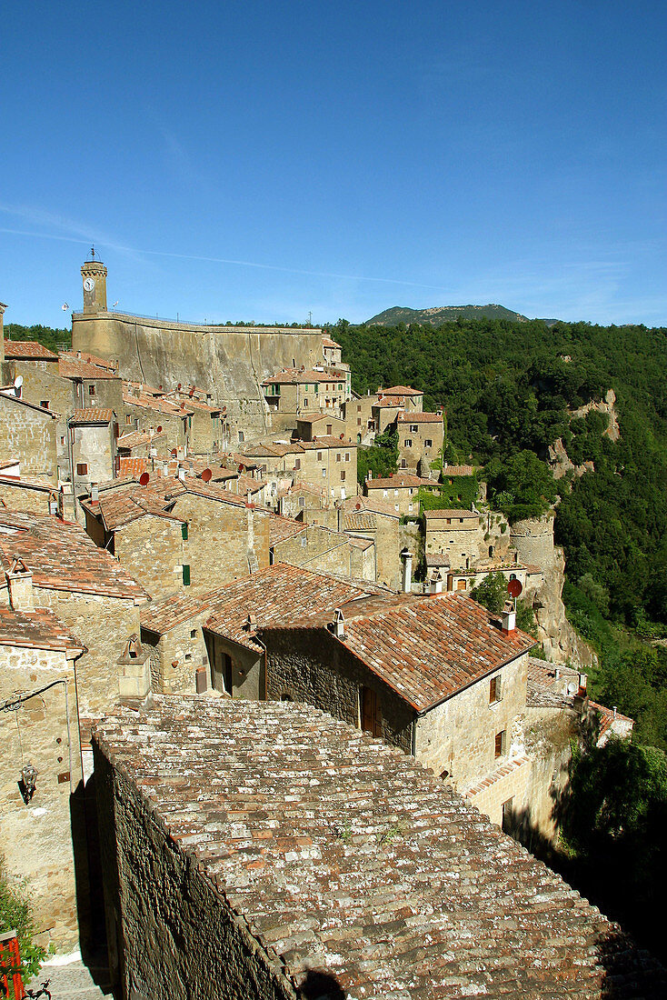 Sorano. Tuscany, Italy
