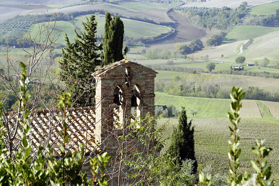 Lucignano d Asso. Siena province, Tuscany, Italy