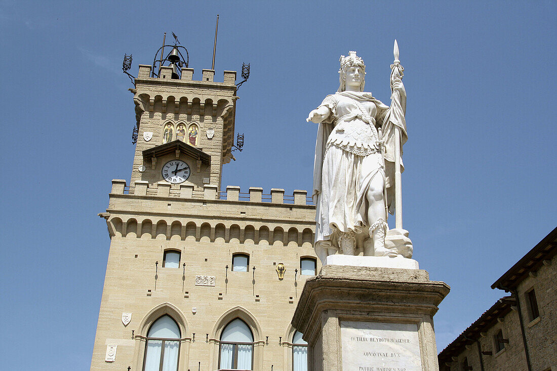 Palazzo Pubblico, San Marino. Republic of San Marino