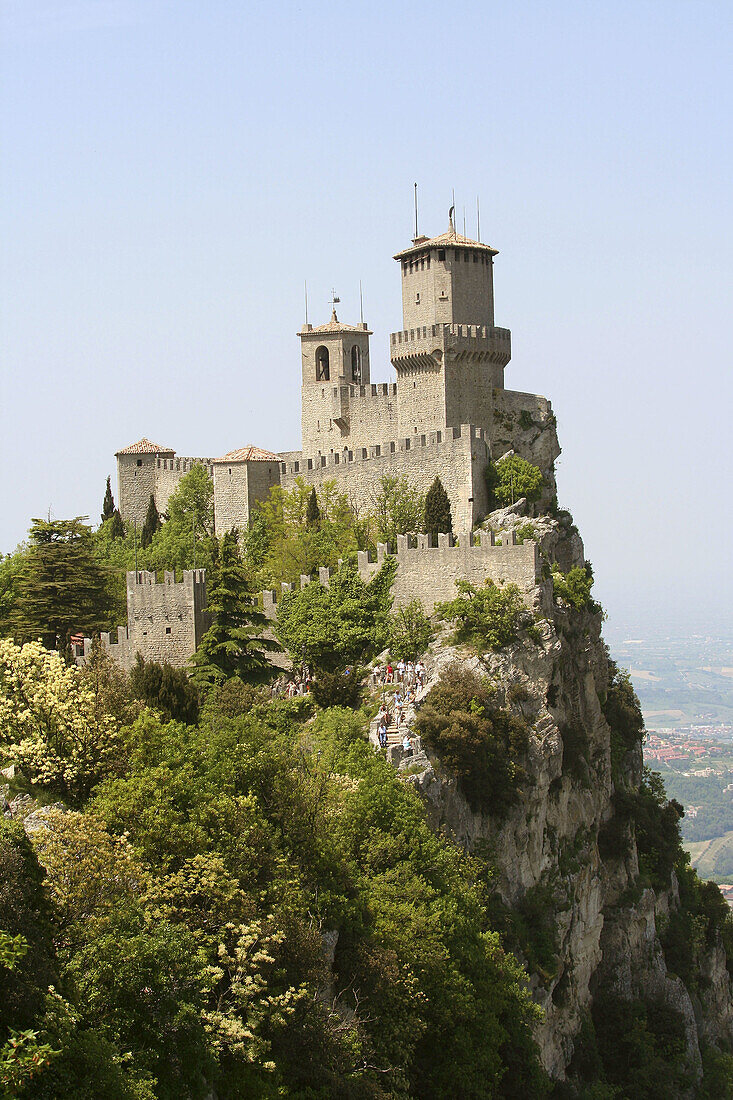 Rocca Guaita fortress, San Marino. Republic of San Marino