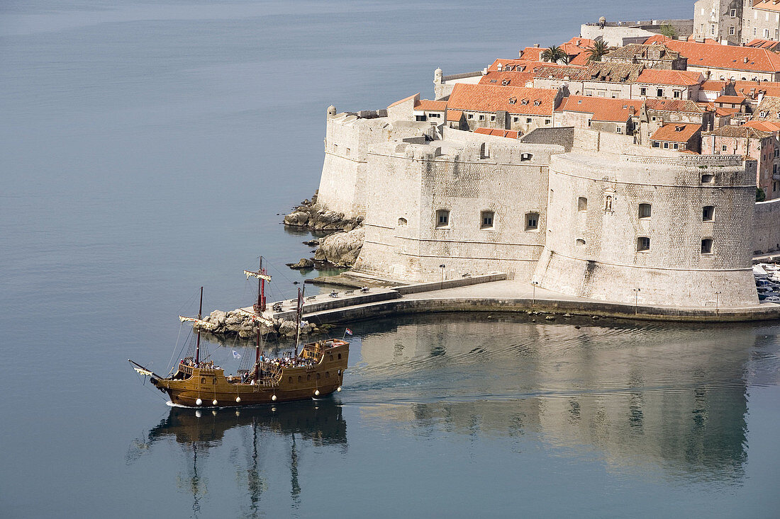 Pirate ship, Dubrovnik, Croatia