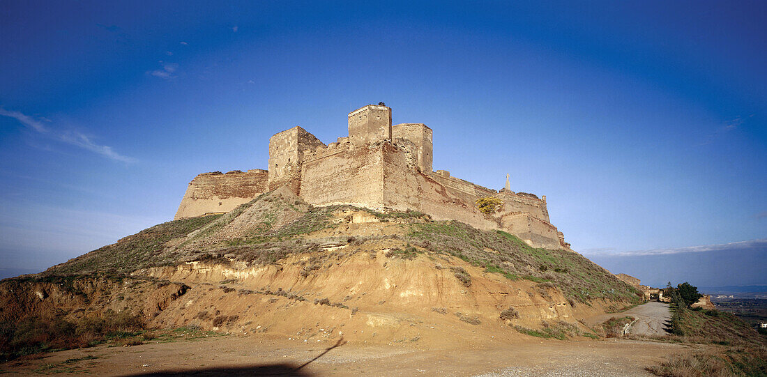 Monzon castle, Huesca province, Spain