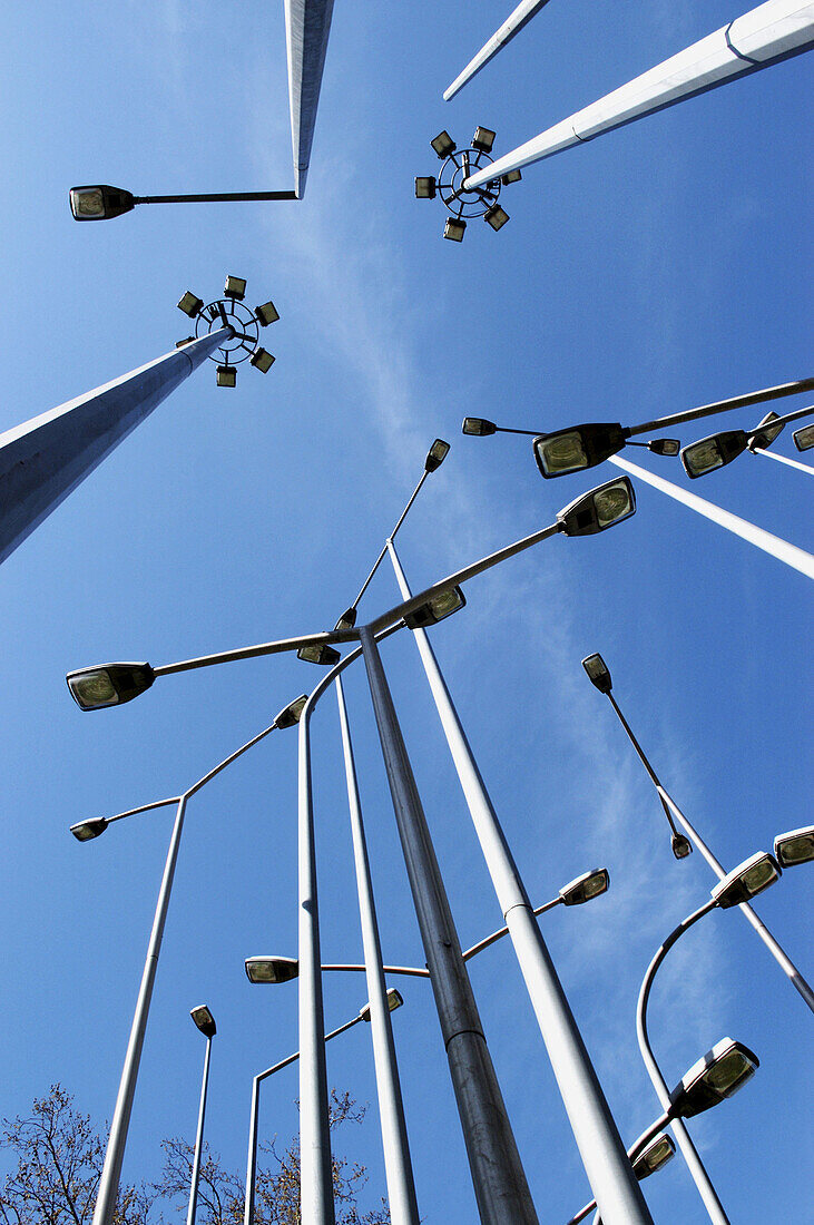 Public lighting. Bilbao. Spain