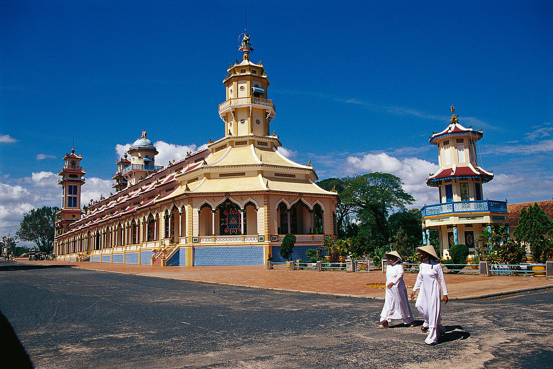 Cao Dai Great Temple. Tay Ninh. Vietnam