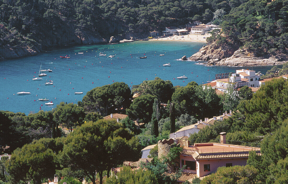 Fornells Cove (Cala de Fornells). Costa Brava. Girona province. Spain