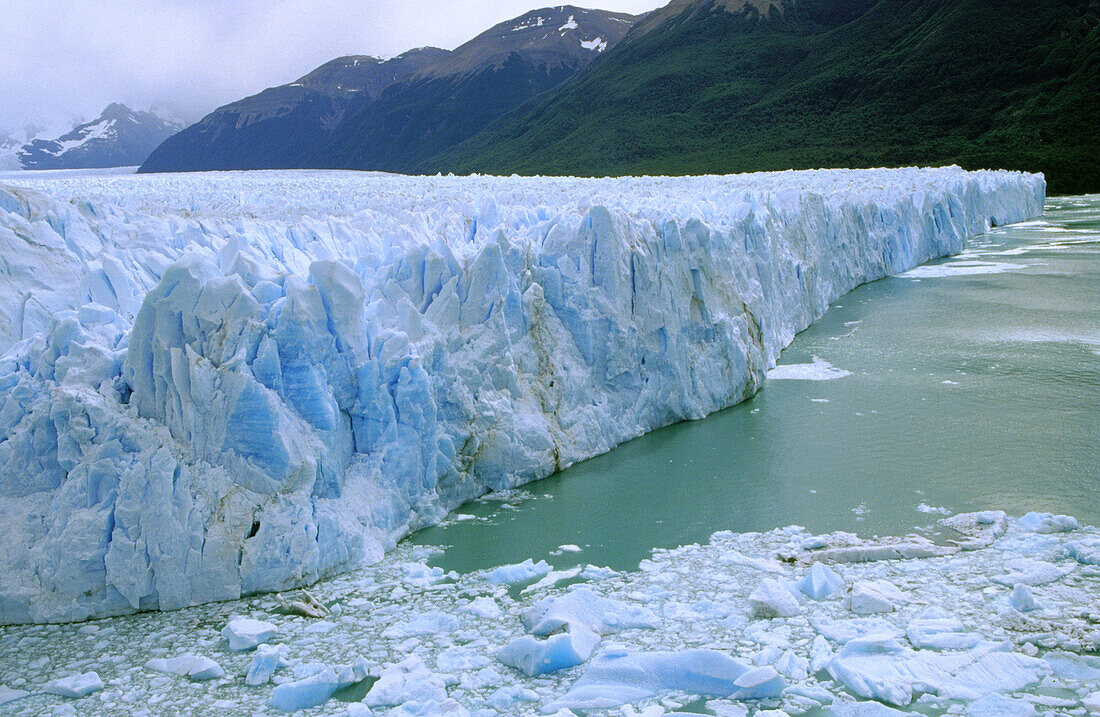 Perito Moreno glacier. Los Glaciares National Park. Los Andes mountain range. Santa Cruz province. Patagonia. Argentina.