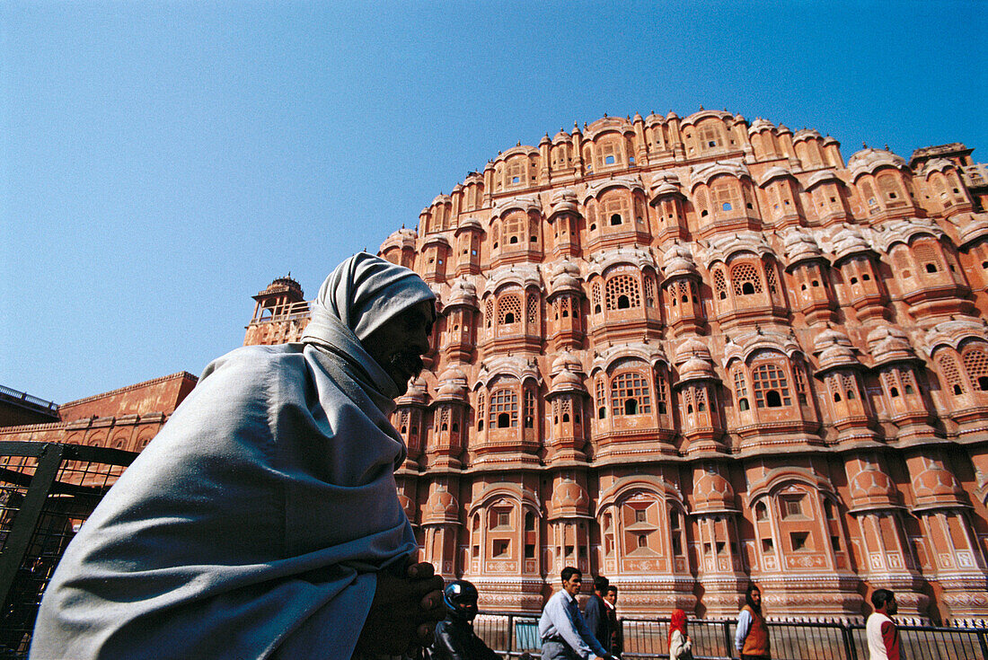 Hawa Mahal or Wind Palace (1799). Jaipur. India.