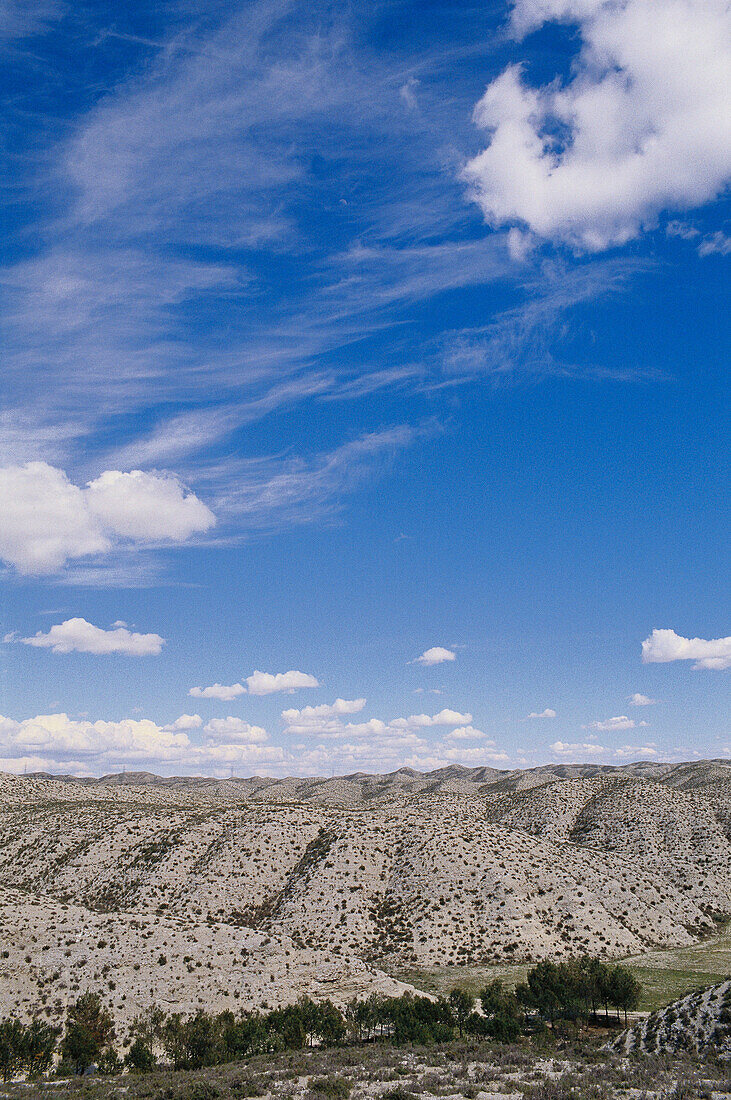 Monegros region. Zaragoza province, Spain