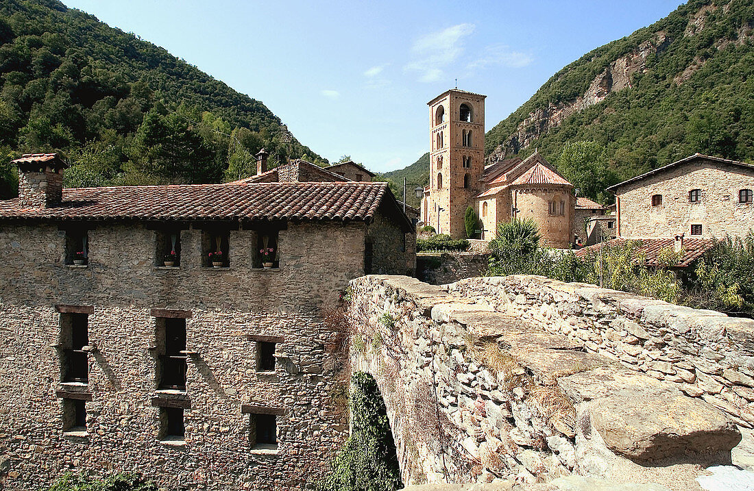 Beget. Ripollès, Girona province. Catalonia, Spain