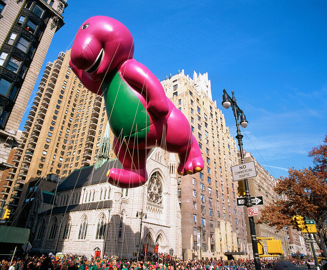 Thanksgiving Day parade. Manhattan. New York City. USA