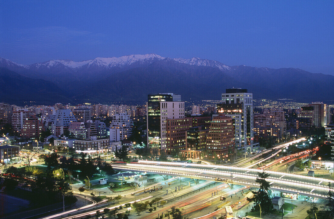 Apoquindo district. Santiago. Chile