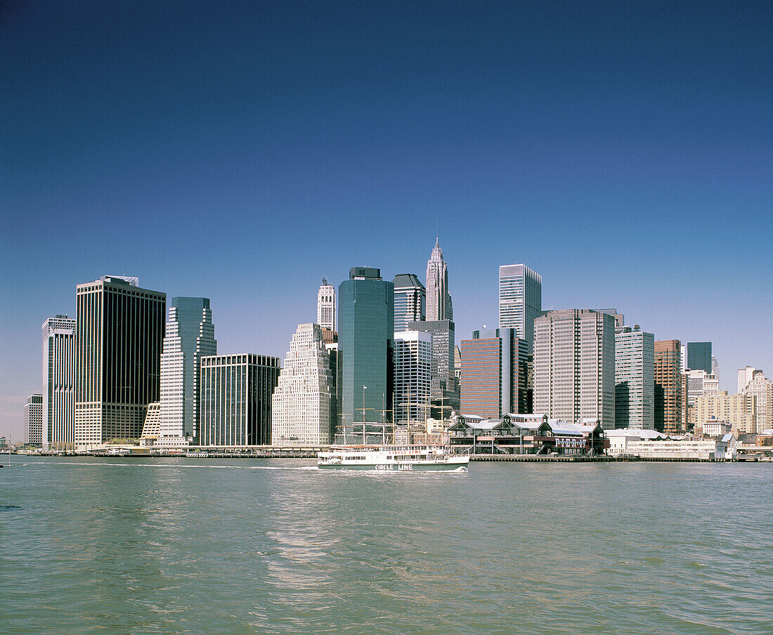 Downtown skyline. Manhattan, New York City. USA