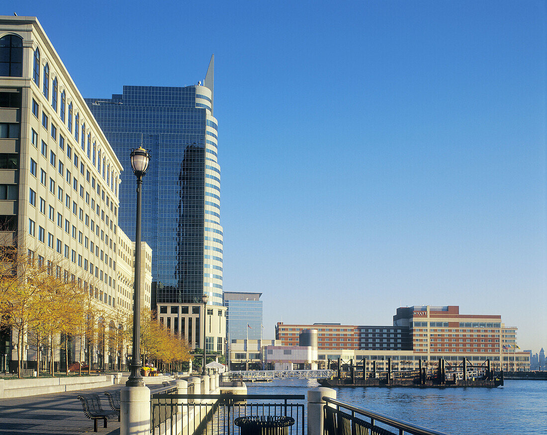 Financial district. Jersey City. New Jersey, USA