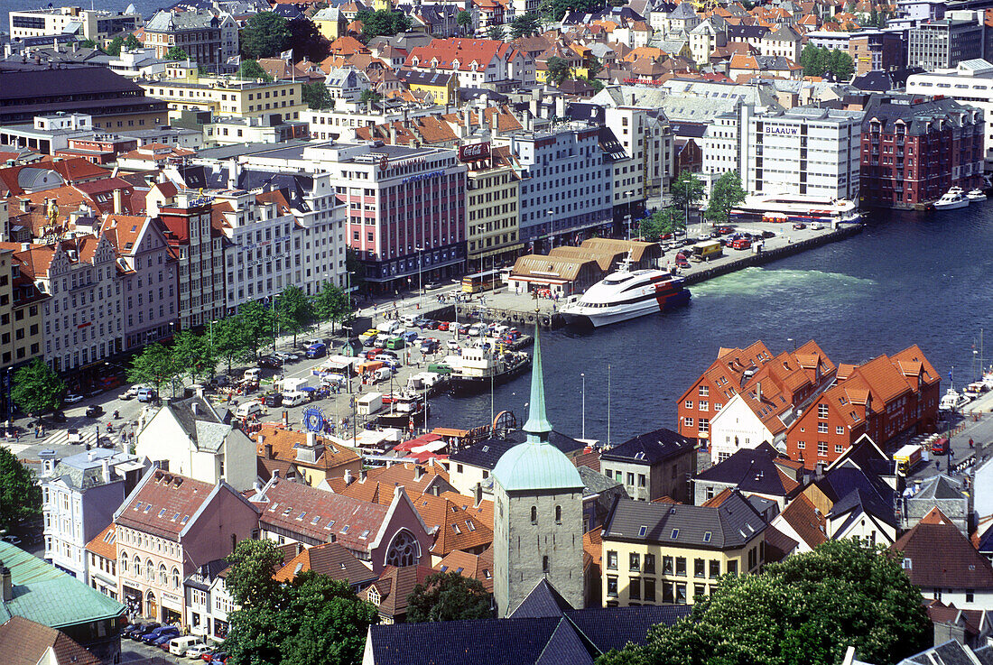 Harbour, Bergen, oslo, Norway.