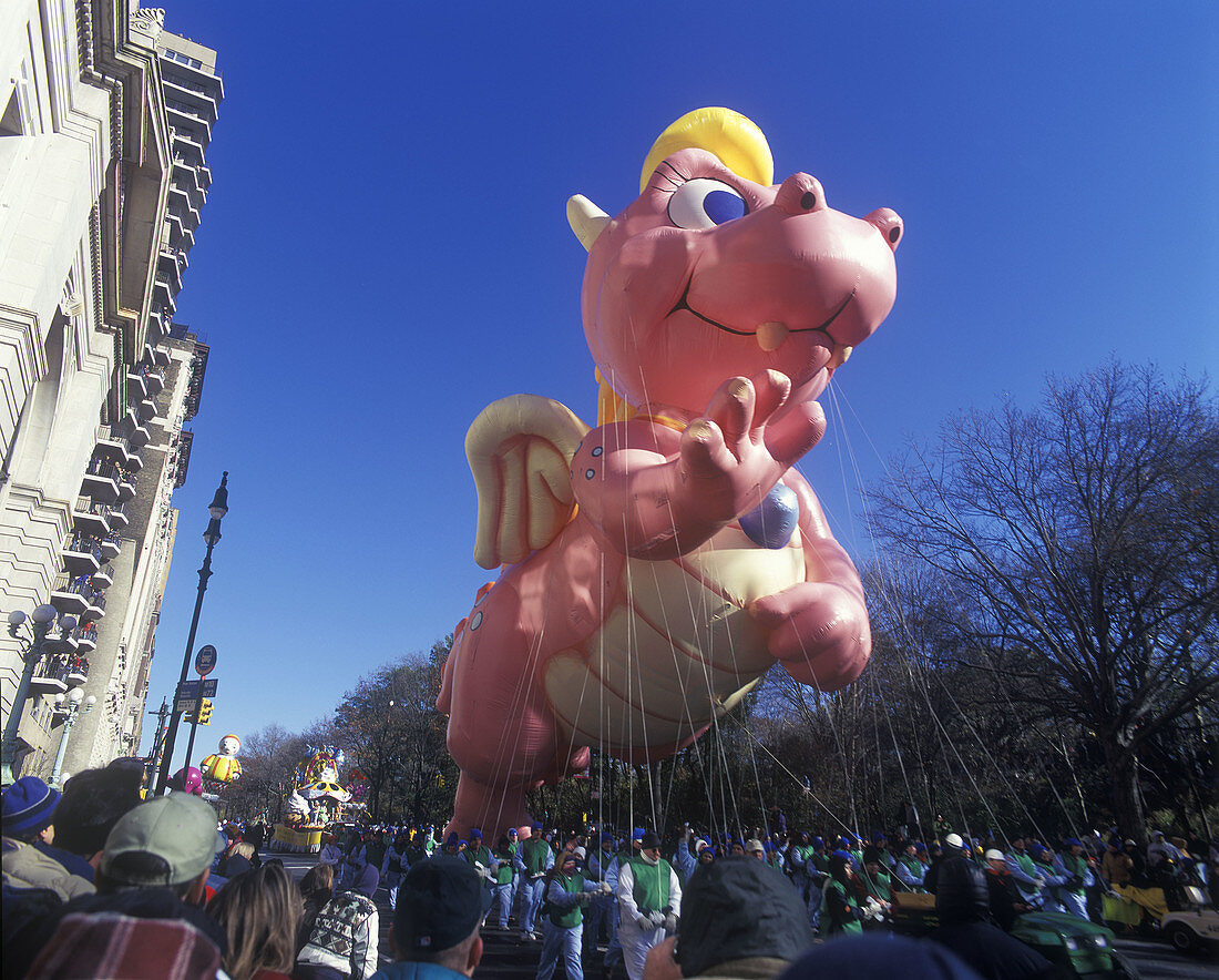 Balloon, Macy s thanksgiving day parade, Manhattan, New York, USA.