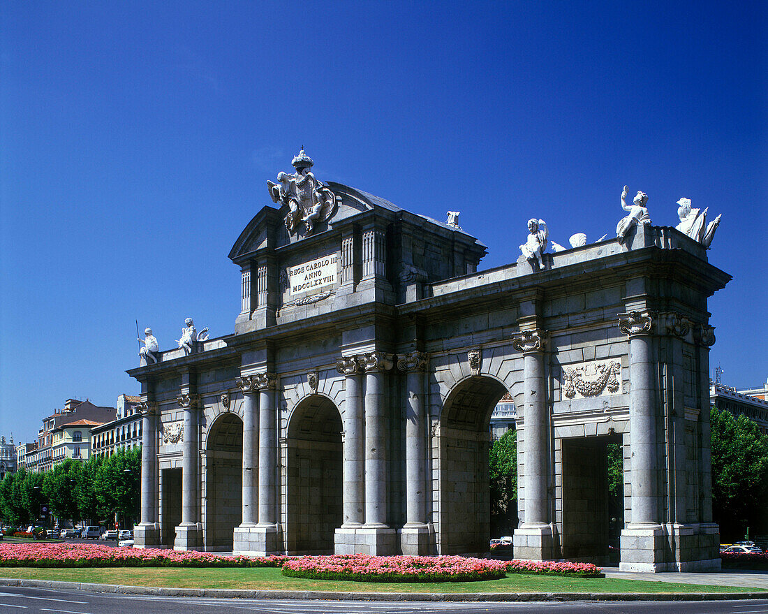 Puerta de alcala, Madrid, Spain.