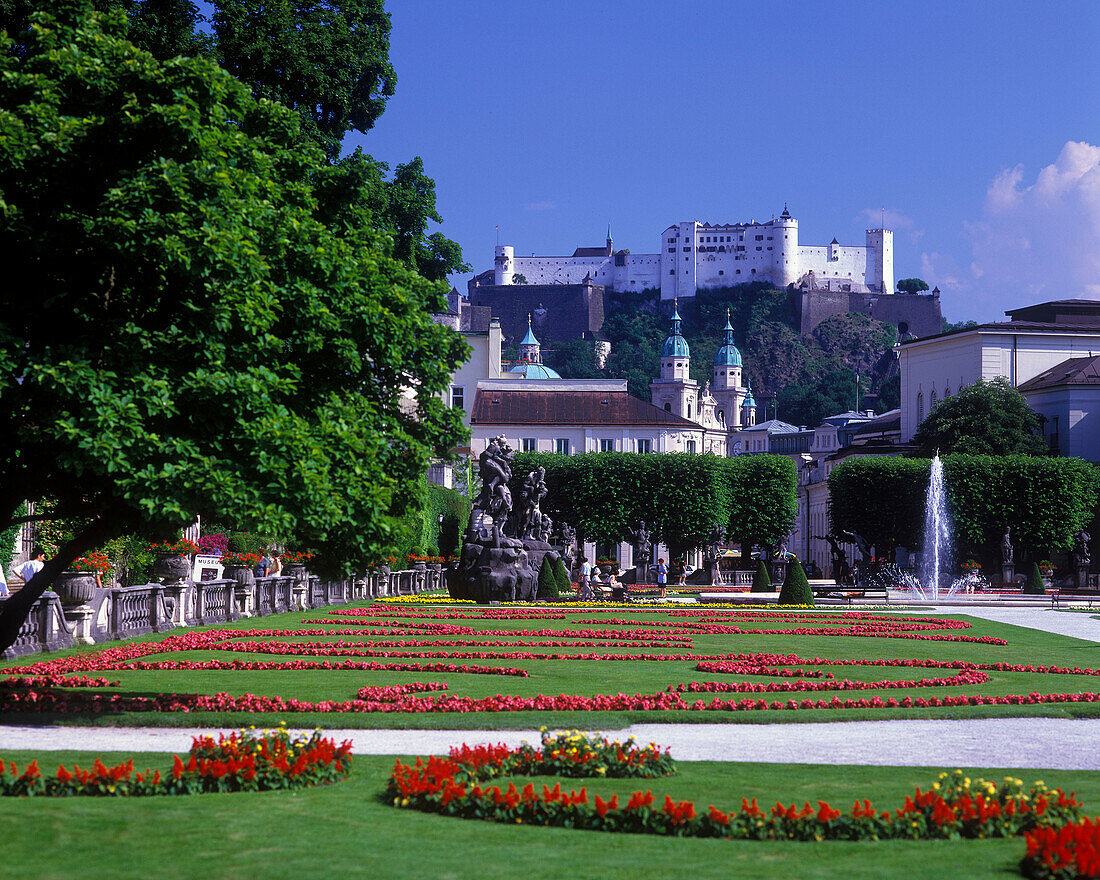 Mirabellgarten gardens, Salzburg, Austria.