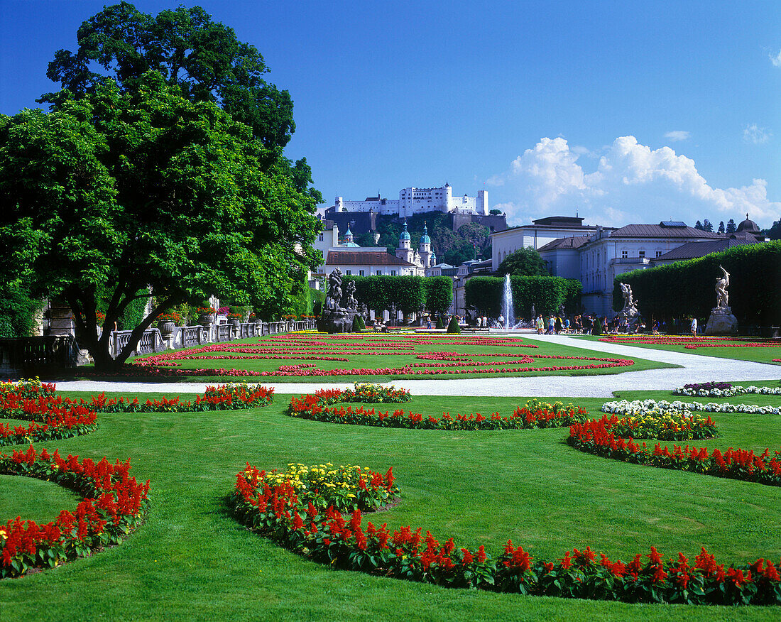 Mirabellgarten gardens, Salzburg, Austria.