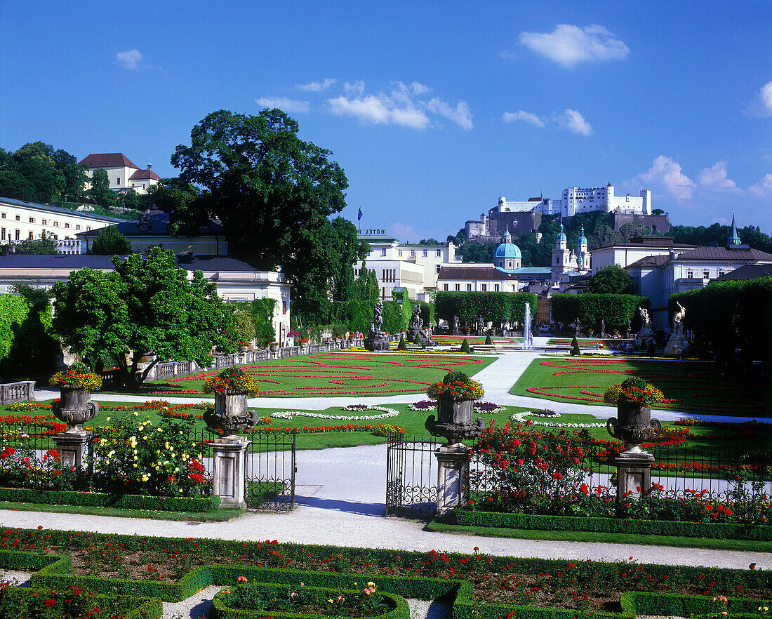 Mirabellgarten gardens, Salzburg, Austria.