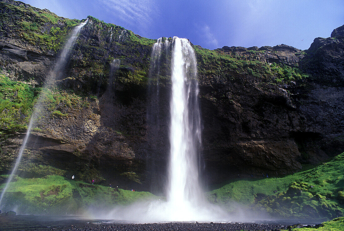 Seljalandsfoss waterfall, Iceland.