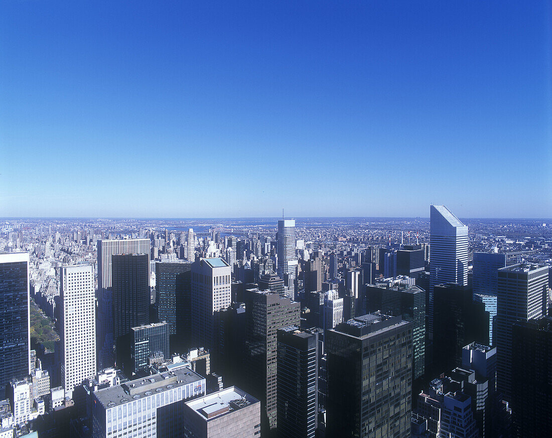 Midtown skyline, Manhattan, New York, USA