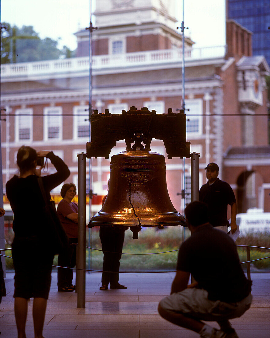 Liberty bell, Liberty bell Center, Philadelphia, Pennsylvania, USA