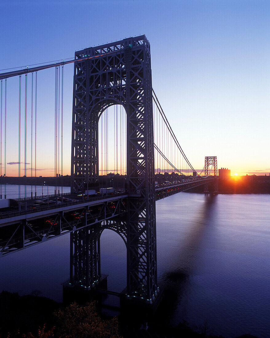 George washington bridge, Manhattan, New York, USA