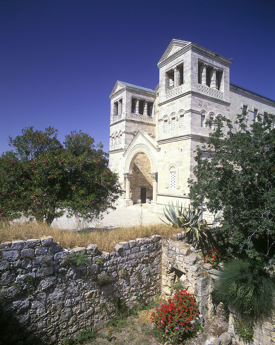 Church of the transfiguration, Mount tabor, Israel.