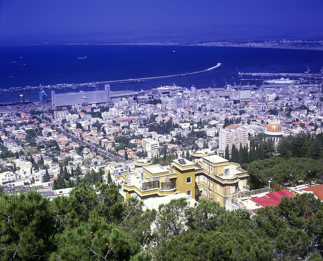 Bahai shrine, Haifa, Israel.