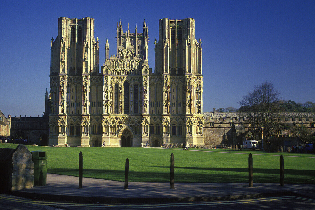 Wells cathedral, Somerset, England, U.k
