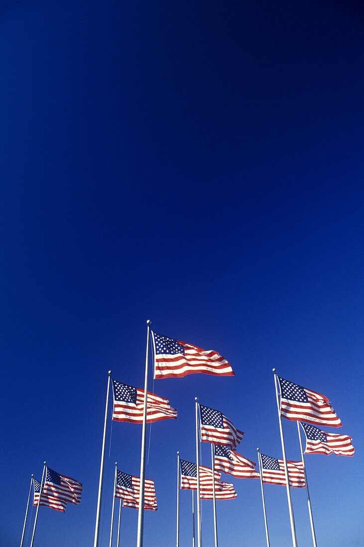 Flags of united states of america.