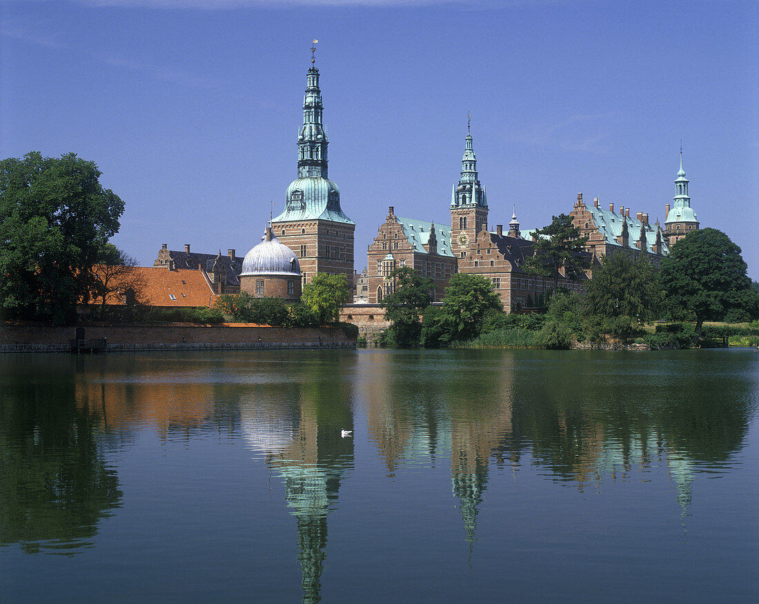 Frederiksborg castle hillerod, Denmark.