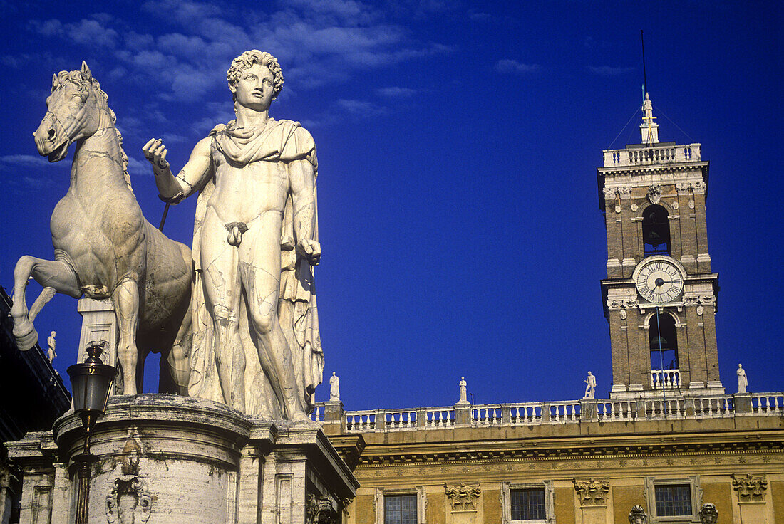 Statue, Campidoglio, Rome, Italy.