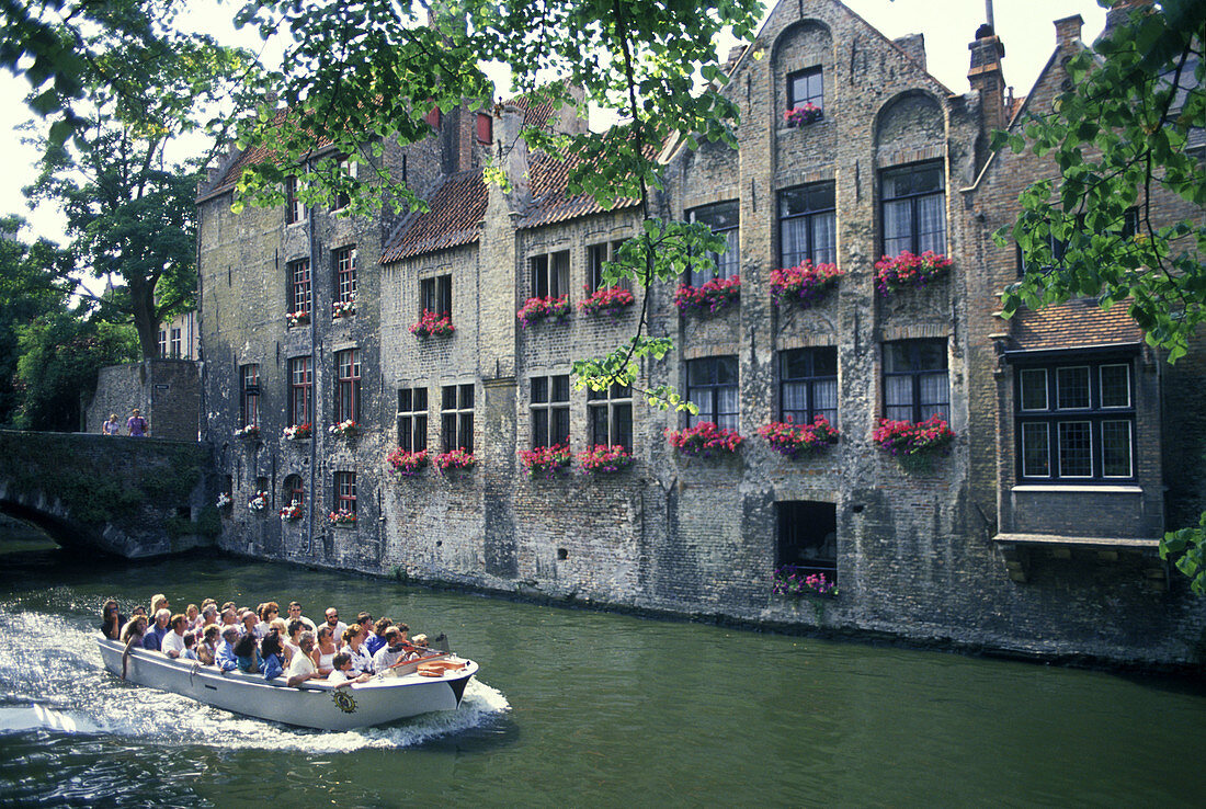 Groenerei canal, Brugge, Belgium.