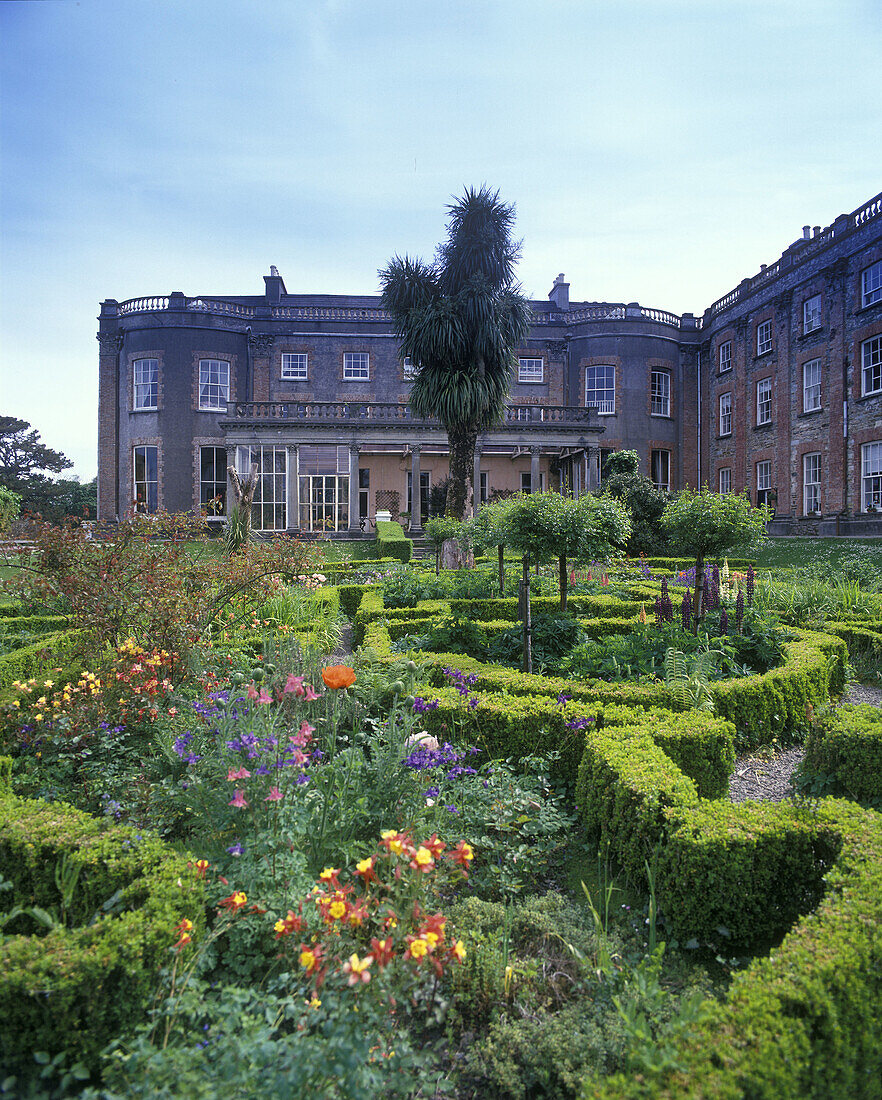 Garden, Bantry house, County cork, Ireland.