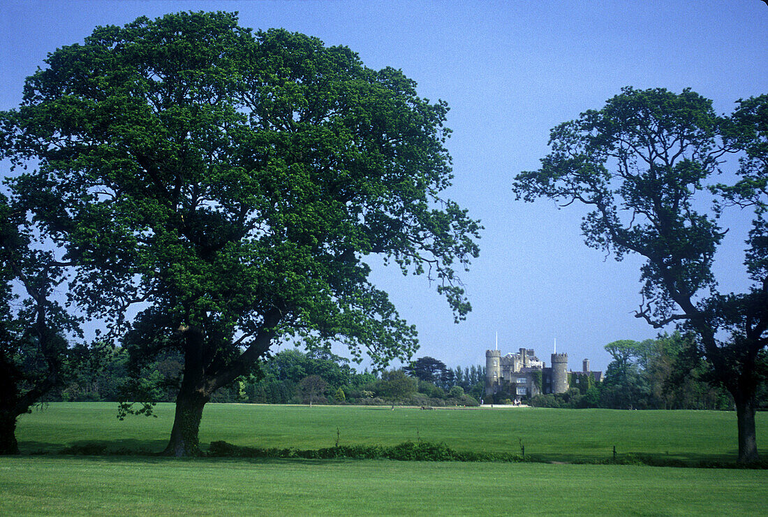 Scenic malahide castle, County dublin, Ireland.