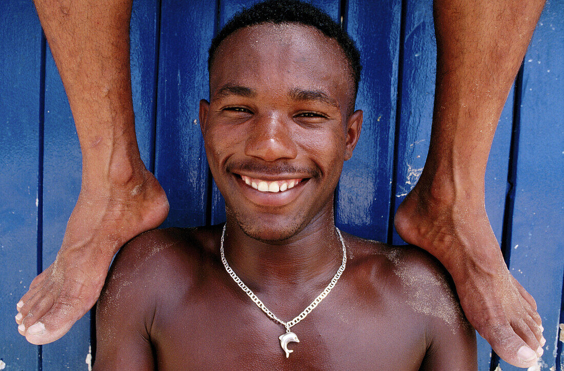 Man in Las Terrenas. Samana Peninsula. Dominican Republic