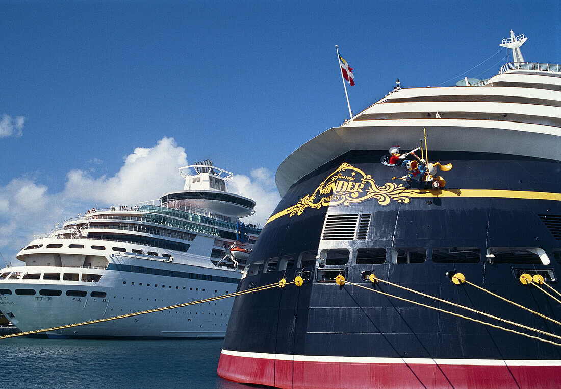 Ships, Nassau. New Providence, Bahamas