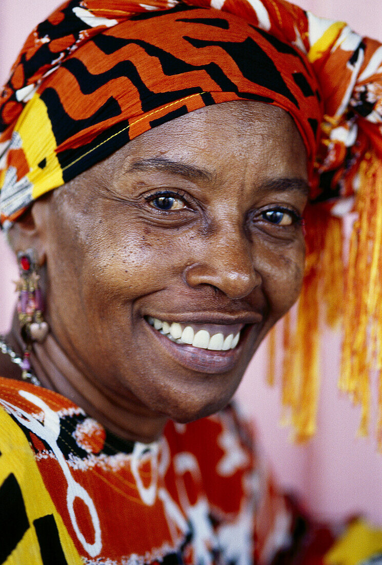Woman, Port Lucaya. Grand Bahama Island, Bahamas