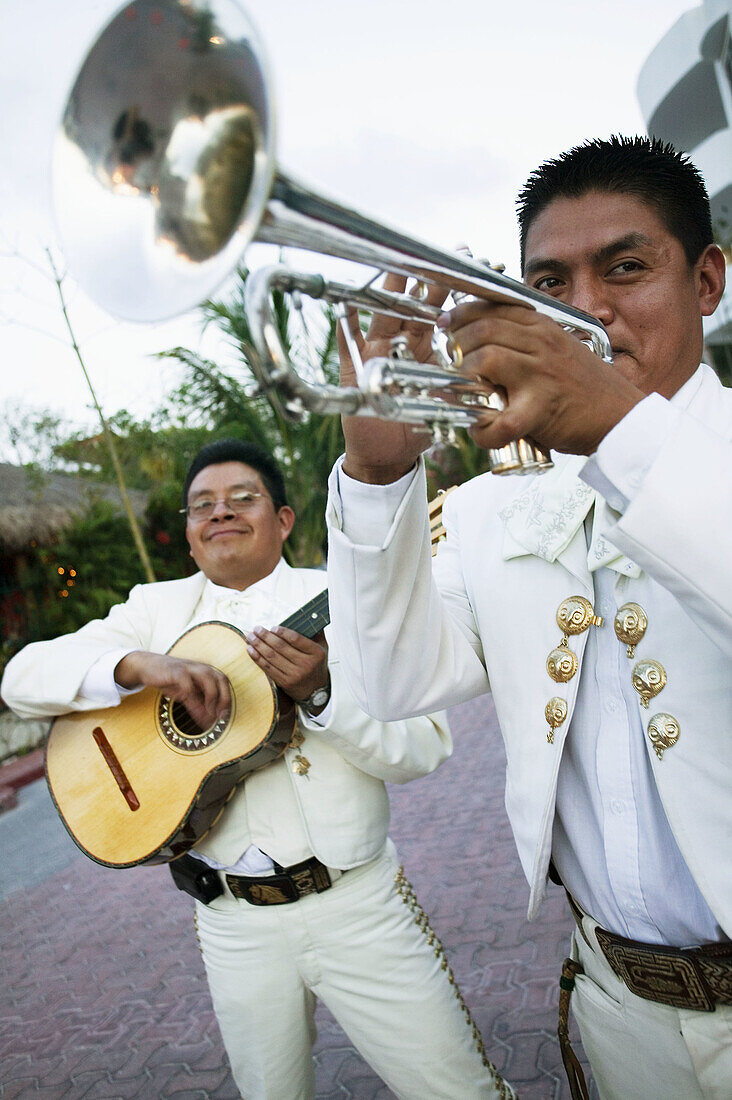 Mariachis. Cancun, Yucatan Peninsula, Mexico