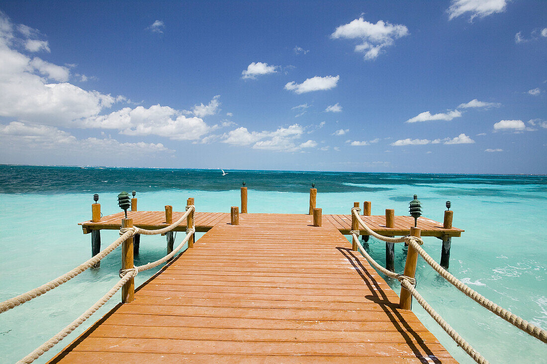 Beach, Cancun. Quintana Roo, Yucatan Peninsula, Mexico