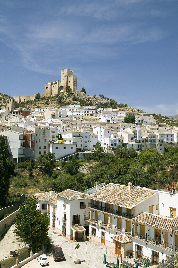Moorish castle in Vélez Blanco, Almería province, Andalusia, Spain